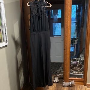 Laundry by Shelli Segal Black Jumpsuit